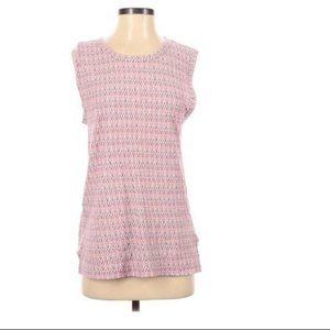 Gap Women's Small Sleeveless Muscle Tee Pink Reef